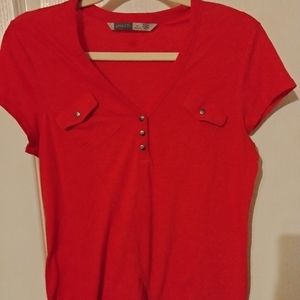 Athleta t-shirt cayenne